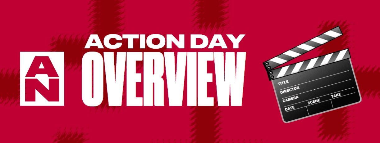 Action Day Overview Banner